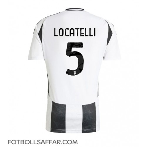 Juventus Manuel Locatelli #5 Hemmatröja 2024-25 Kortärmad